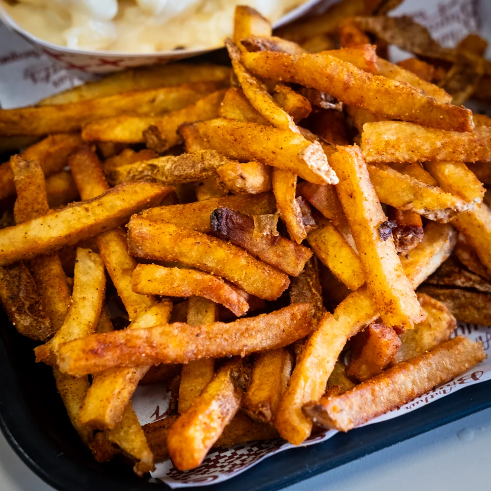 Crisp beef-fat fries